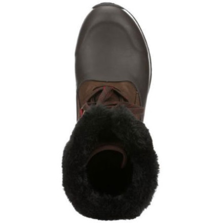 MUCKBOOT Women's Apres Lace Arctic Grip brown