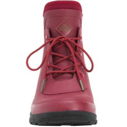MUCKBOOT Women's Muck Originals Lace Up Boot red