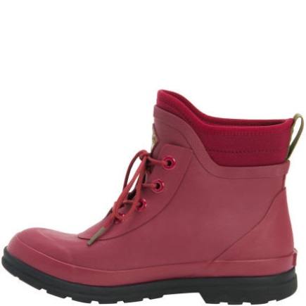 MUCKBOOT Women's Muck Originals Lace Up Boot red