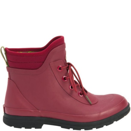 MUCKBOOT Women's Muck Originals Lace Up Boot red