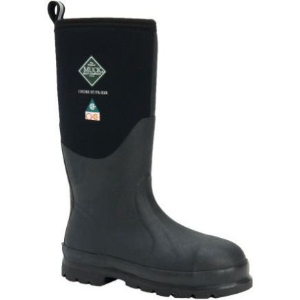 MUCKBOOT Men's Chore Classic Steel Toe Fleece CSA black