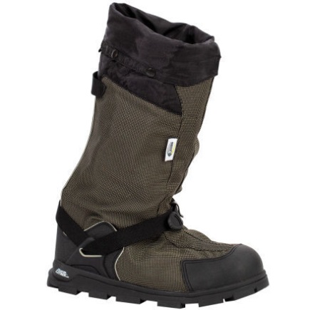 MUCKBOOT NEOS Navigator 5™ Insulated Overshoe plus Glacier Trek™ SPK Cleats grey