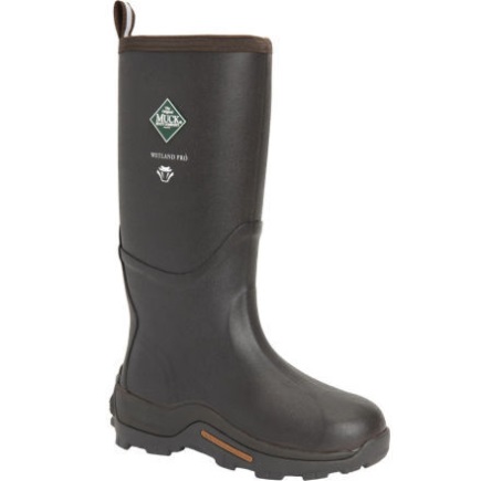 MUCKBOOT Men's Wetland Pro Snake - Certified Against Snake Strike brown