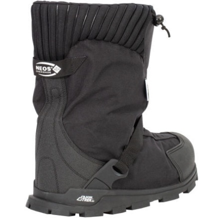 MUCKBOOT NEOS Explorer™ Insulated Overshoe plus Glacier Trek™ SPK Cleats black