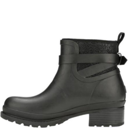 MUCKBOOT Women's Liberty Waterproof Ankle Rubber black