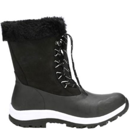 MUCKBOOT Women's Apres Lace Arctic Grip black